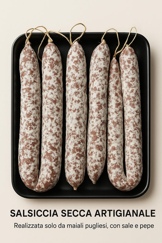 Salsiccia Secca Artigianale Pugliese – 400 g